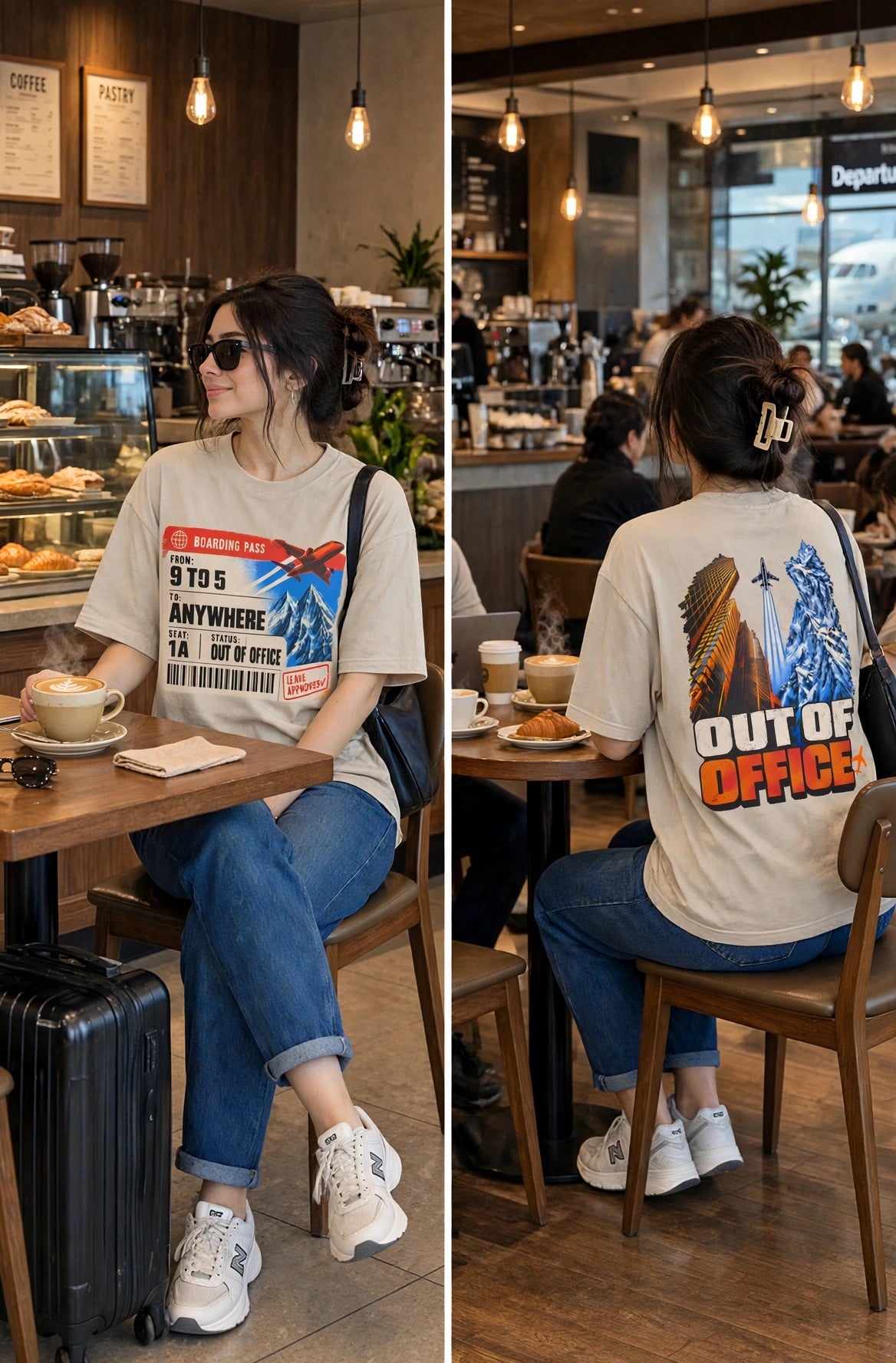 Unleavables Oversized Out of Office T-shirt Unisex