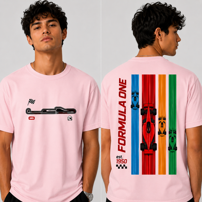 F1 "Exclusive Edition" Oversized Graphic T-Shirt 100% Cotton