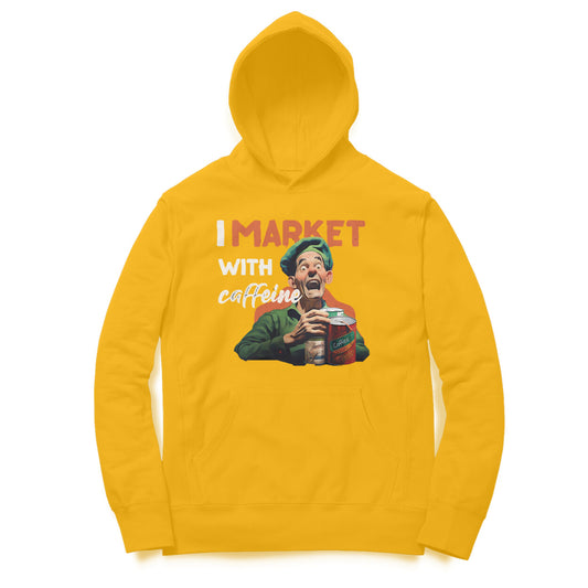 Popeye's I Market with Caffeine Hoodie for Men