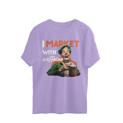 Popeye's I Market with Caffeine Street-Wear T-shirt for Men