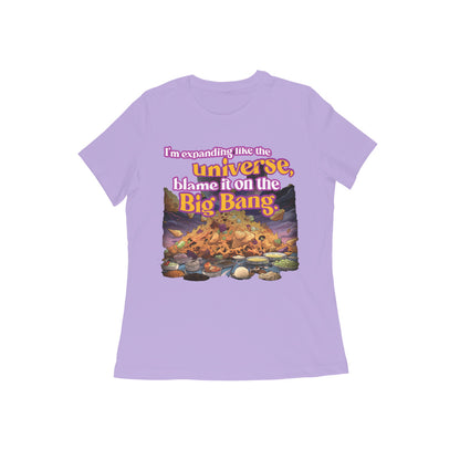 Blame it on the Big Bang T-shirt for Women
