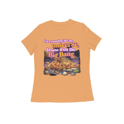 Blame it on the Big Bang T-shirt for Women