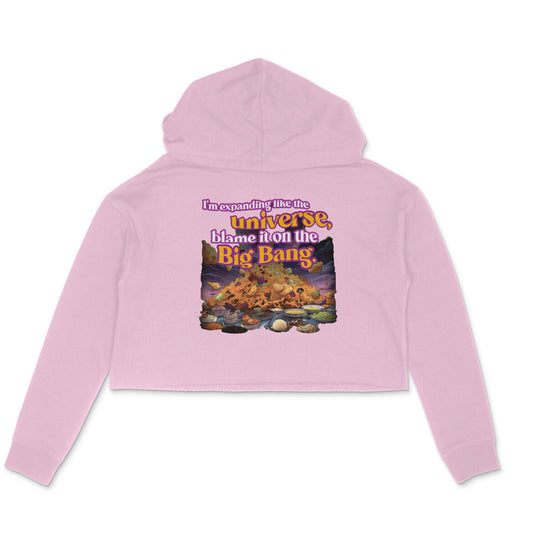 Blame it on the Big Bang Crop Hoodie for Women