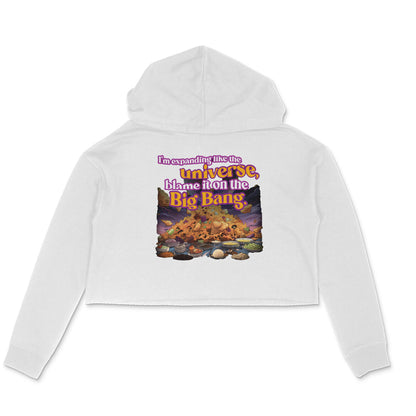 Blame it on the Big Bang Crop Hoodie for Women