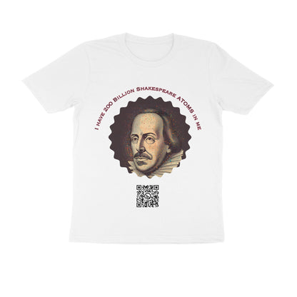 I have 200 Billion Shakespeare Atoms in Me Round Neck Tshirt for Men