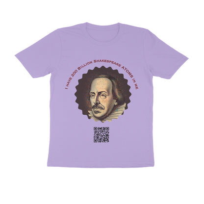 I have 200 Billion Shakespeare Atoms in Me Round Neck Tshirt for Men