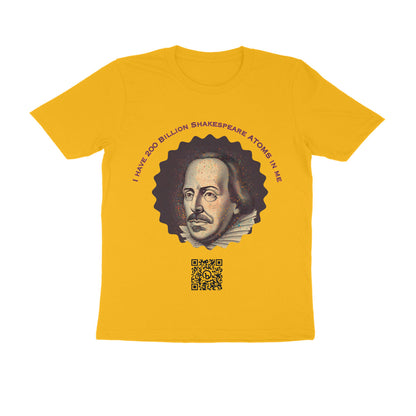 I have 200 Billion Shakespeare Atoms in Me Round Neck Tshirt for Men