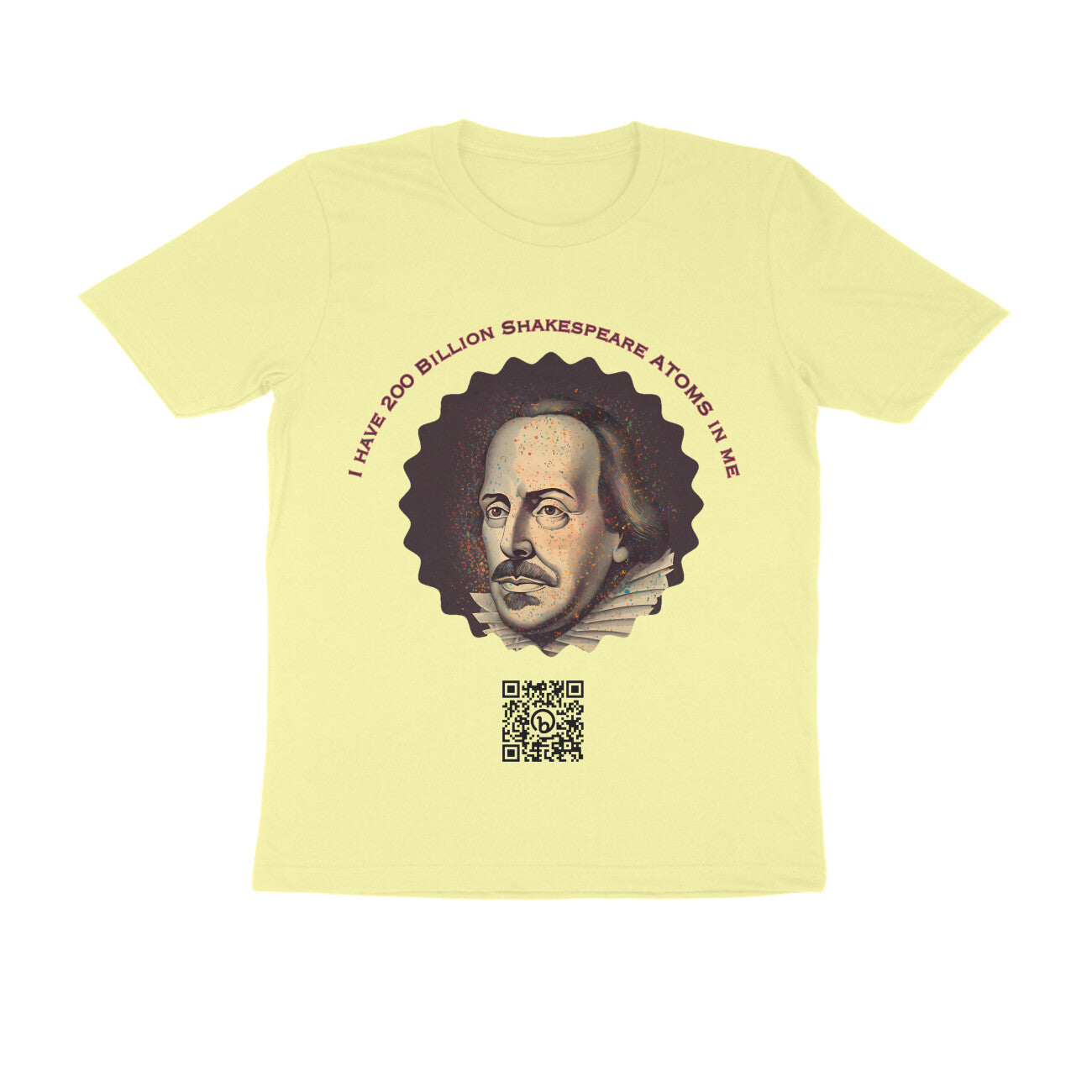 I have 200 Billion Shakespeare Atoms in Me Round Neck Tshirt for Men