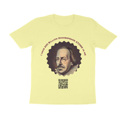 I have 200 Billion Shakespeare Atoms in Me Round Neck Tshirt for Men
