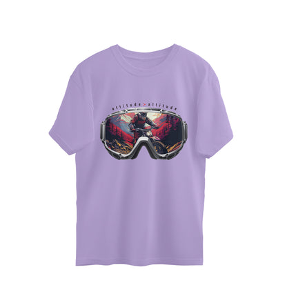 Unleavables | Attitude > Altitude Oversized Unisex Tee – 100% Cotton