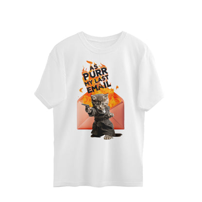 Working Cat Oversized T-Shirt