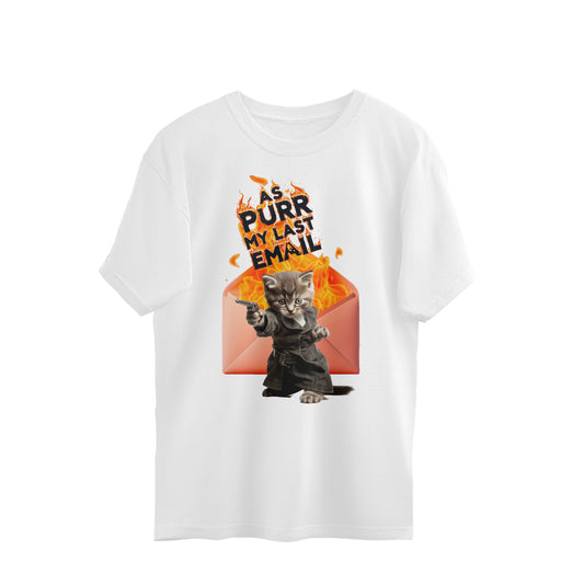 Working Cat Oversized T-Shirt