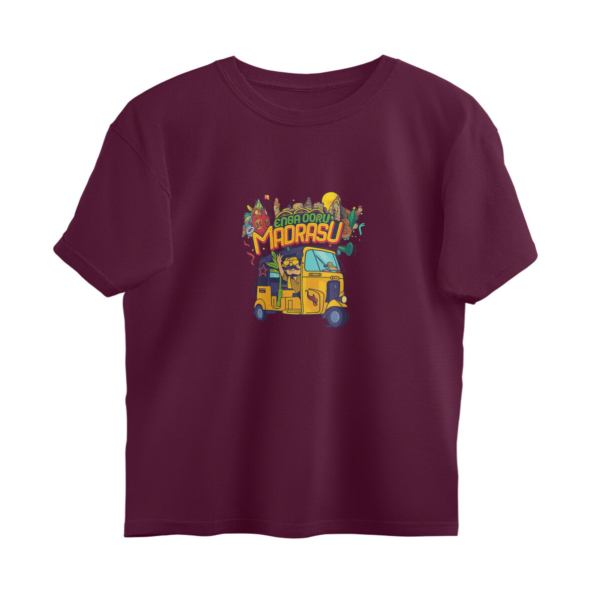 Unleavables Enga Ooru Madrasu Oversized T-Shirt | Unisex Chennai Streetwear Graphic Tee