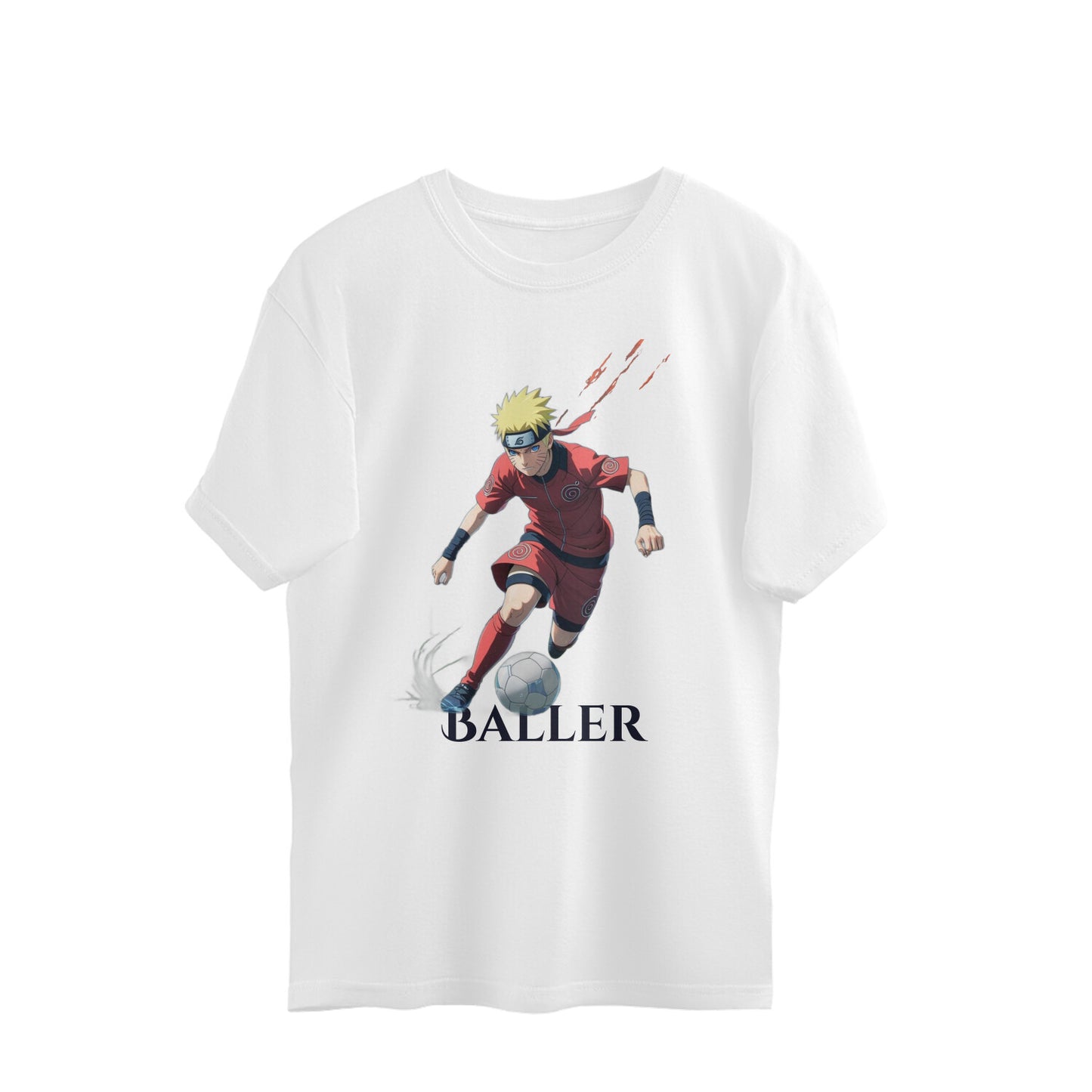 Anime Oversized T-Shirt | Naruto x Baller | Unisex