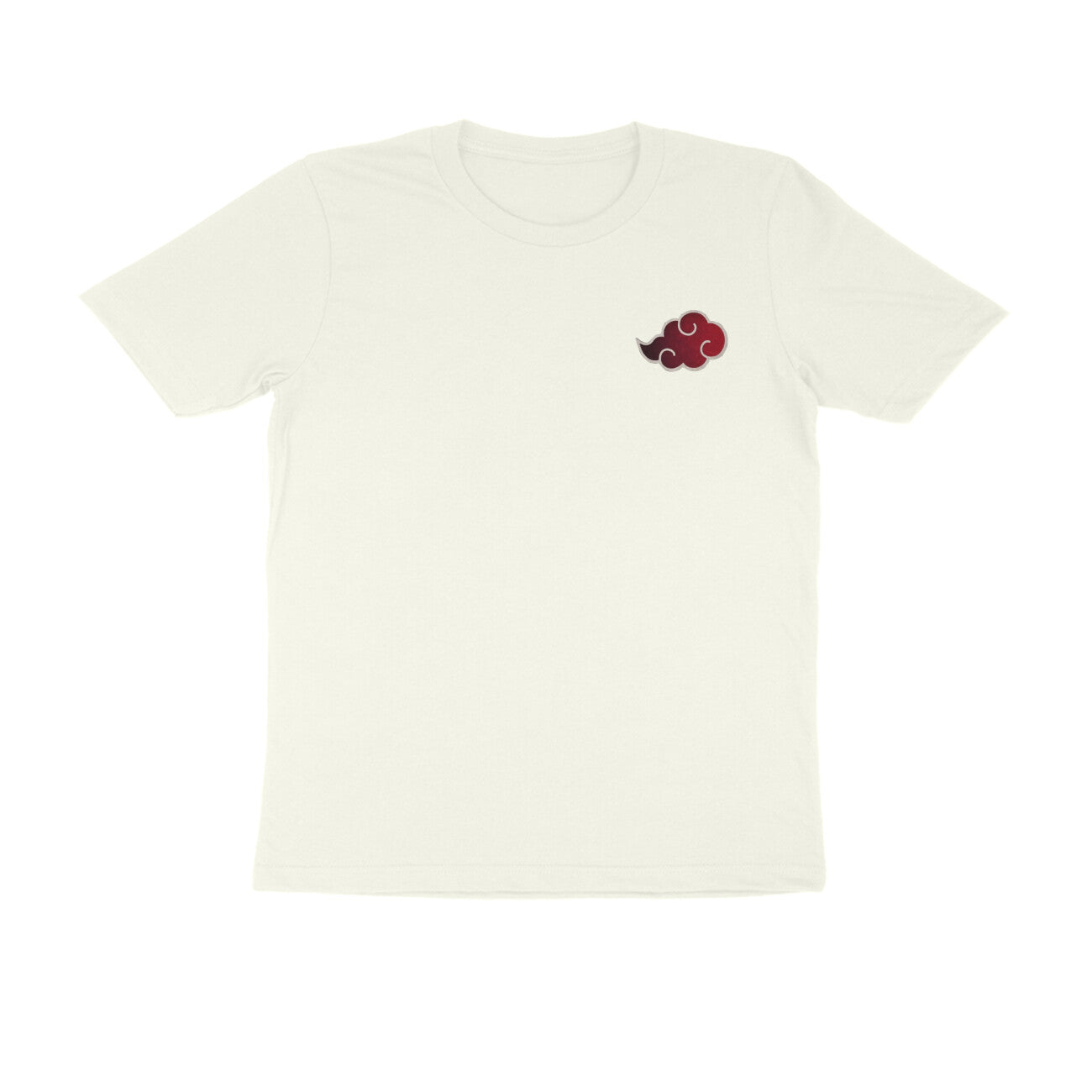 Naruto Itachi Uchiha Anime T-Shirt for Men | Akatsuki Cloud & Sharingan Graphic Print | Premium Cotton Casual Wear