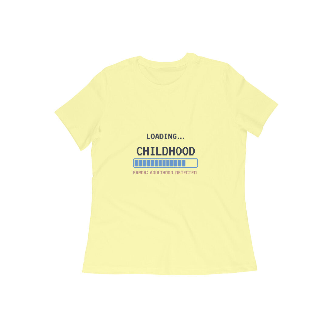 Loading Childhood – Premium Nostalgic Graphic Unisex T-Shirt Relive Your Best Days in Style