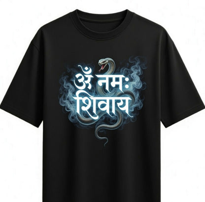 Men's Elegant Shirts with printed Lord Shiva Trident