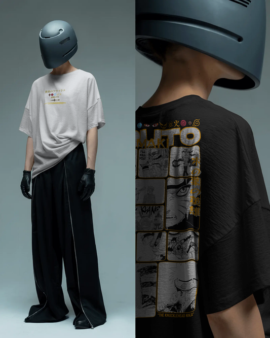 Unleavables Anime Oversized T shirt | Naruto Edition