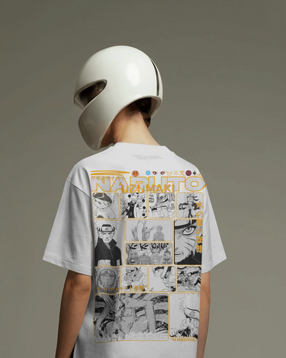 Unleavables Anime Oversized T shirt | Naruto Edition