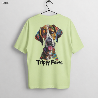Unleavables Trippy Paws Unisex T-Shirt | Dog Lovers T-shirt | T Shirt for Men & Women