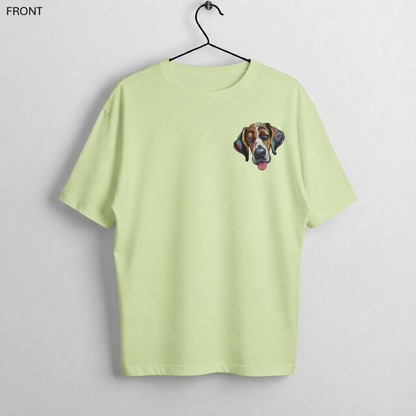 Unleavables Trippy Paws Unisex T-Shirt | Dog Lovers T-shirt | T Shirt for Men & Women