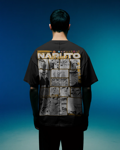Unleavables Anime Oversized T shirt | Naruto Edition