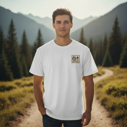 Adventure Awaits Unisex Oversized T-Shirt | Retro Graphic Back Print Tee