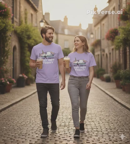 Unisex Oversized Printed T Shirt | T Shirt for Men & Women | Sleeping Unicorn Design