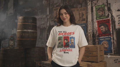 THE BOYS GRAPHIC OVERSIZED T-SHIRT