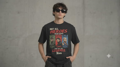 THE BOYS GRAPHIC OVERSIZED T-SHIRT
