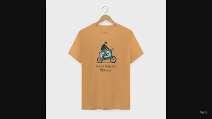 Unisex Travel Tee | 100% Cotton | Road Trips & Getaways | Regular Fit, Half Sleeves | Unleavables