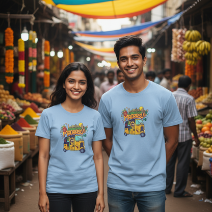 Unleavables Enga Ooru Madrasu Oversized T-Shirt | Unisex Chennai Streetwear Graphic Tee