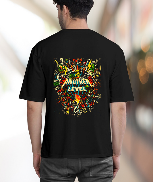 Trippy Pop Art Oversized Graphic Tee - Trendy Streetwear | Unisex | Pure Cotton - Comfort Fit