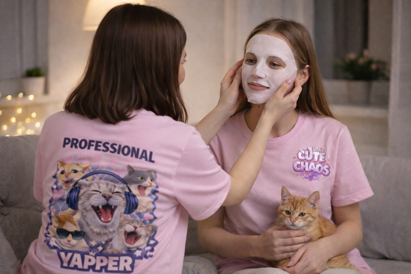 Professional Yapper Cat Women’s T shirt | Cute Funny Graphic Tee