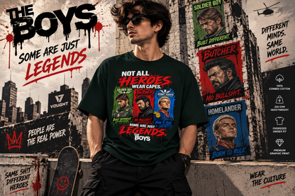 THE BOYS GRAPHIC OVERSIZED T-SHIRT