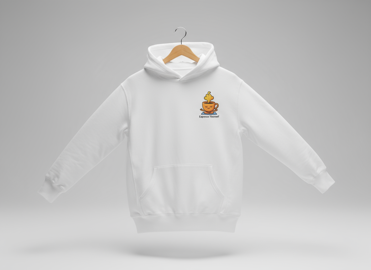 "Espresso Yourself" Premium Oversized Hoodie | Unisex